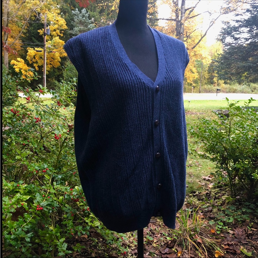 Vintage Knit Grandpa Cardigan